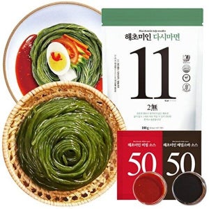 [하프클럽/해초미인]해초미인 다시마면 10입 + 비빔소스 5입 + 메밀소스 5입