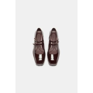[슈콤마보니][SUECOMMA BONNIE]Mary jane platform flats(brown)(DG1BA25602BRN)