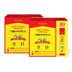 티젠 티젠 애플 사이다 비니거 30스틱X2박스  (경북산 풋사과 애사비)