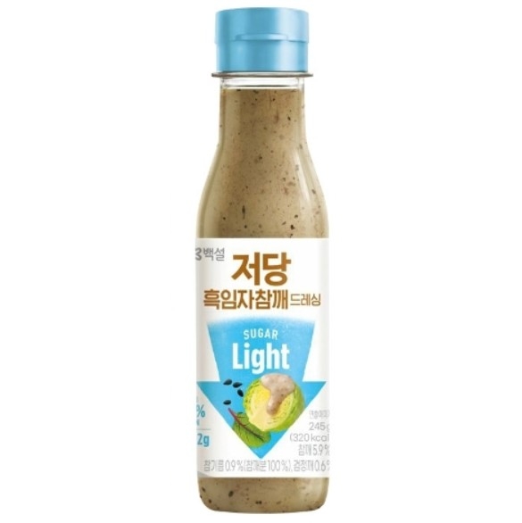 저당 흑임자참깨 드레싱 제품 이미지