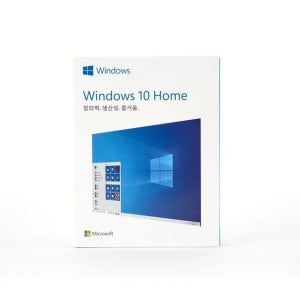 [한국/정품] MICROSOFT Windows 10 홈 처음사용자용 한글