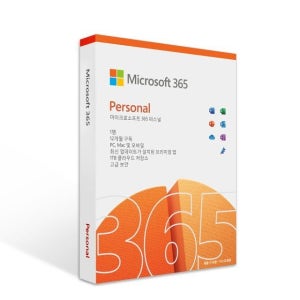 마이크로소프트 오피스M365 Personal FPP MS공인스토어 처음사용자용 (영구)