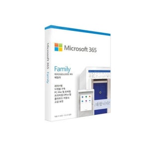 마이크로소프트 오피스 365 Family MS공인스토어 ESD(다운로드)