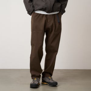 [그라미치] 루즈테이퍼드 릿지 팬츠 Tobacco