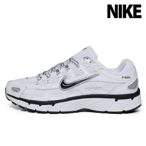 [나이키] P-6000 운동화 화이트 메탈릭 실버 CD6404-107