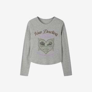 [듀엘] [29CM 단독][수민PICK] DEWLING Vintage Graphic Long Sleeveless MG_D254MSM108