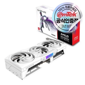 SAPPHIRE 라데온 RX 9070 PURE OC D6 16GB