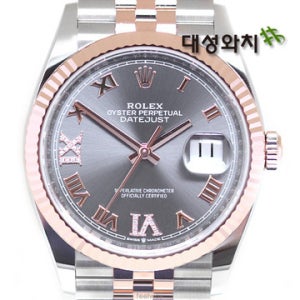 롤렉스 [대성와치#]로렉스 새상품 데이저스트 126231 슬레이트로마 25년8월국내풀셋 datejust 126231
