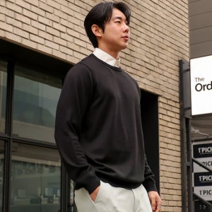 (L-5XL)스위니 셔츠레이어드 니트[1+추가할인][NHC#셔츠레이어드빅사이즈]