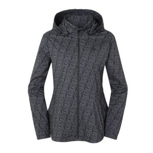 여성 밑단 플레어 프린트 점퍼(X2WJU7113BK)