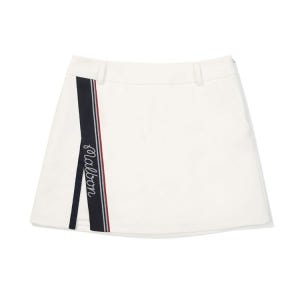 말본골프 A라인 사이드 슬릿 스커트 OFF WHITE (WOMAN) M5322PHP11OWT