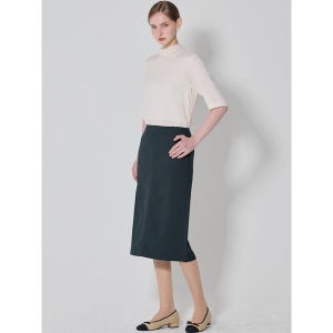 [레노마레이디]  모던 H라인 미디 스커트 (택가격: 170000원)