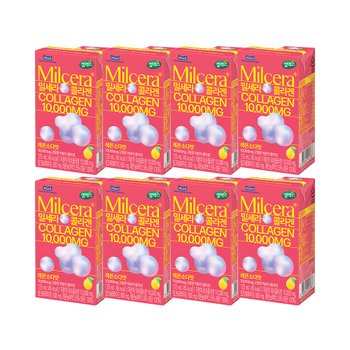 <b>밀크세라마이드 콜라겐10000</b> 드링크 125ml 8팩(1주일체험)/이너뷰티