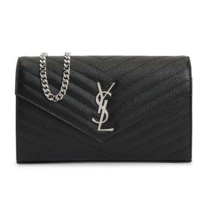 생로랑 카산드라 여성 체인 숄더백 377828 BOW02 1000