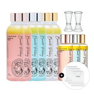 동국제약 [24시간딜] 가성비 실속 구성! 뷰티풀링 오일가글 280ml 6개 + 80ml 3개 + 전용컵 2개 (280ml 각각 2개 + 80ml 각 1개)