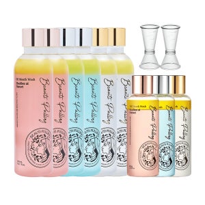 동국제약 뷰티풀링 오일가글 280ml 6개 + 80ml 3개 + 전용컵 2개 (280ml 각각 2개 + 80ml 각 1개) / 오일마우스워시