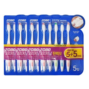 메디안 2080 오리지널 칫솔 탄력모 10입 x4개