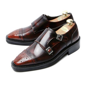 7.5cm 클래식 더블 몽크 스트랩(브로그_EL0187WN)