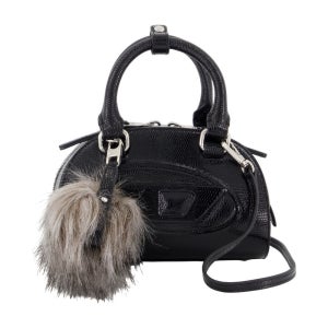 디젤 1dr 지갑 가죽 블랙 1DR Dome Purse Leather Black X10369 P8631 T8013