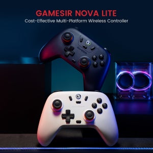 GameSir T4 Nova Lite 무선 게임패드, 스위치, , iOS, PC & 스팀 게임용 무선/유선 연결 가능, 휴대폰 및 PC 게임 컨트롤러, 멀티플랫폼 게이밍, 콘솔