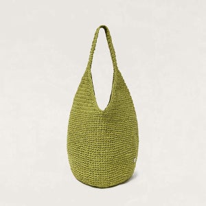 [넛넛] Handmade Net Row Bag - KHAKI