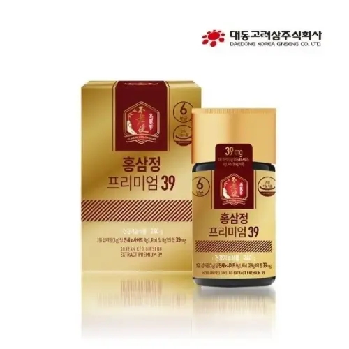 대동<b>고려</b>삼 <b>홍삼정 프리미엄</b> 39 농축액 <b>240g</b>쇼핑백동봉