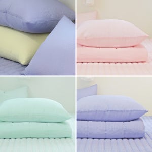 [올리비아데코] 롤리썸머 시어서커 리플 여름 누비이불(S)