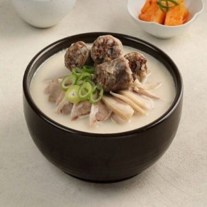 [신의주찹쌀순대]신의주 찹쌀 순대국600g x 4팩 + 얼큰순대국600g x 4팩