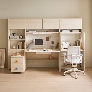 어셈블 1400 전면책상세트(5단/6단)