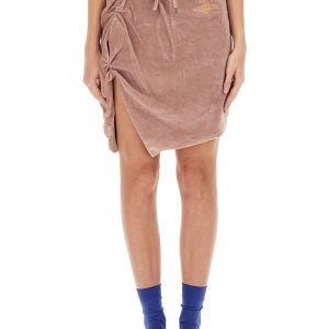 [비비안웨스트우드] (WOMAN) 25FW SIDE PANTHER MINI SKIRT 1J01000F_J009VG406