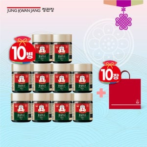[정관장]홍삼진고 10병(100g*10병)+쇼핑백10장
