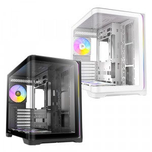 Antec C5 MESH CURVE ARGB BTF (화이트)