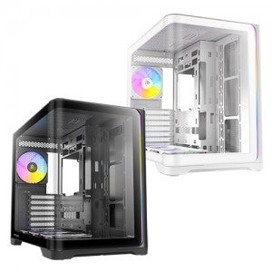 Antec C5 MESH CURVE ARGB BTF (화이트)