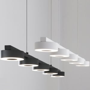 5등 펜던트 LED조명 50W 카페 식탁등 화이트 차콜 그레이 주방 인테리어 모던 라인형 포인트 조명