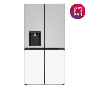[LG 전자공식판매처]LG 디오스 오브제컬렉션 STEM 얼음정수 냉장고 W825MRH182S