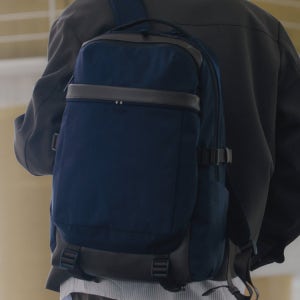 [헤지스 액세서리] [HATCH-BAG] 네이비 코듀라 나일론 백팩 HJBA5F351N2