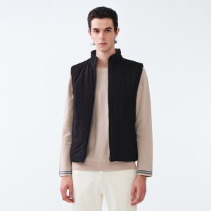 [에스티코] [DIEMS by STCO] 사이드 포인트 방풍 베스트 (블랙)