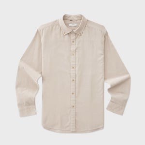 [에스티코] [DIEMS by STCO] 클래식핏 코듀로이 셔츠 (아이보리)