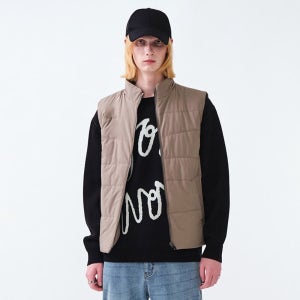 [에스티코] [DIEMS by STCO] 사이드 포인트 방풍 베스트 (베이지)