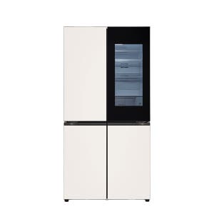 [가전구독/렌탈] LG 디오스 오브제컬렉션 STEM 베이직 냉장고 (노크온 매직스페이스, 베이지/베이지) H875GBB442 월84,900원 의무사용60개월 방문관리 12개월주기 
