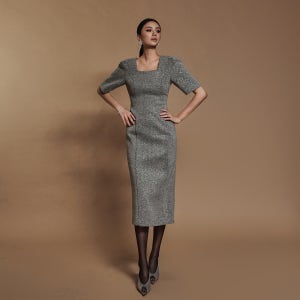 D5108 샤이닝 슬림 원피스