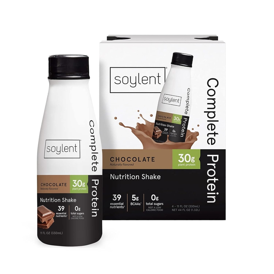 Soylent <b>소이렌트</b> 단백질 쉐이크 초콜릿맛 30g 12팩 다이어트식품 헬스보충제