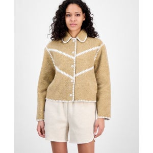 어그 엘리슨 플러프 셸 재킷 여성 자켓 Women s Ellison Fluff Shell Jacket 20974782 Sand Heather