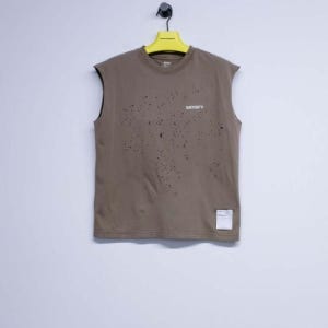 새티스파이 민소매 티셔츠 세티스파이 에이지드 팔콘 모스 테크 머슬