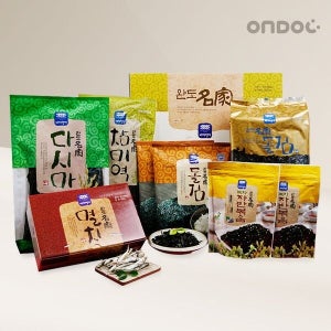 [온도씨] 건어물 알뜰 종합세트 1호(돌김,건미역,건다시마,구이김,녹차자반볶음,다시멸치)