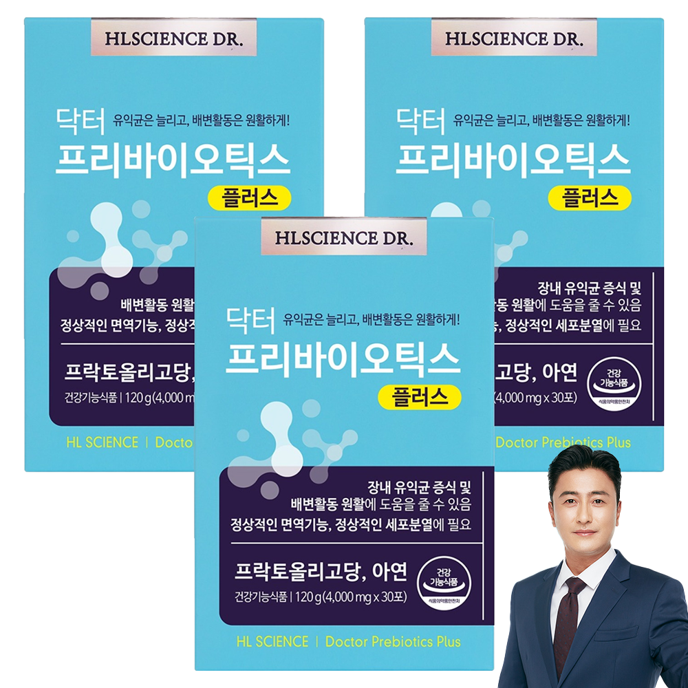 <b>에이치엘사이언스</b> 닥터프리바이오틱스 플러스 유산균 30p