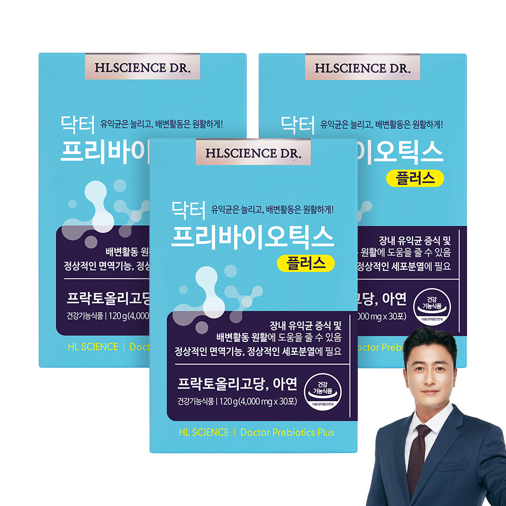 <b>에이치엘사이언스</b> 닥터프리바이오틱스 플러스 유산균 30p