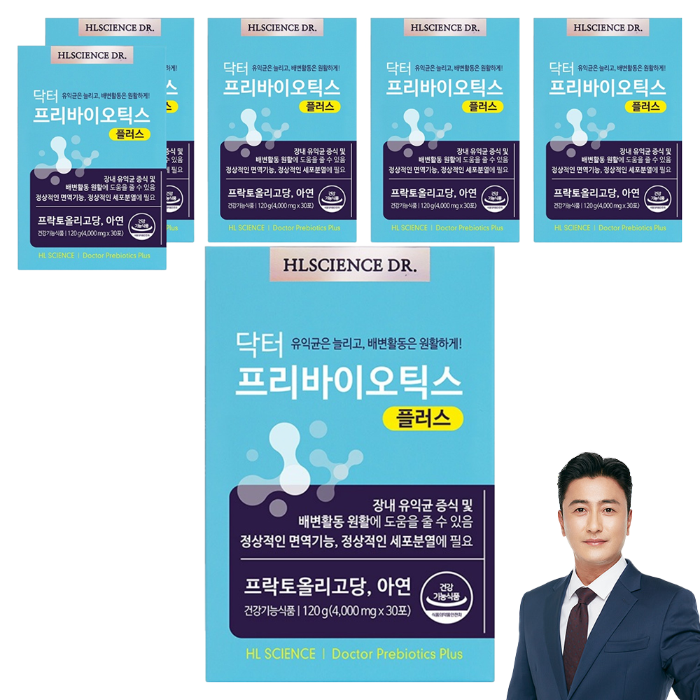 <b>에이치엘사이언스</b> 닥터프리바이오틱스 플러스 유산균 30p