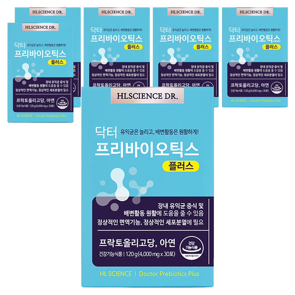 <b>에이치엘사이언스</b> 닥터프리바이오틱스 플러스 유산균 30p