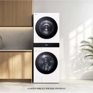 [가전구독/렌탈]LG 트롬 AI 오브제컬렉션 워시타워 WA2525IIHF 12개월 방문관리 6년약정 6년의무